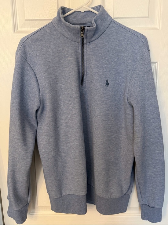 Ralph Lauren Other - Ralph Lauren Light Blue Half-Zip Sweater